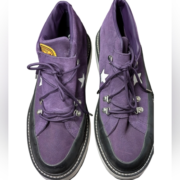 Converse shoes Mountain Club purple sneakers 8.5 - Picture 2 of 8